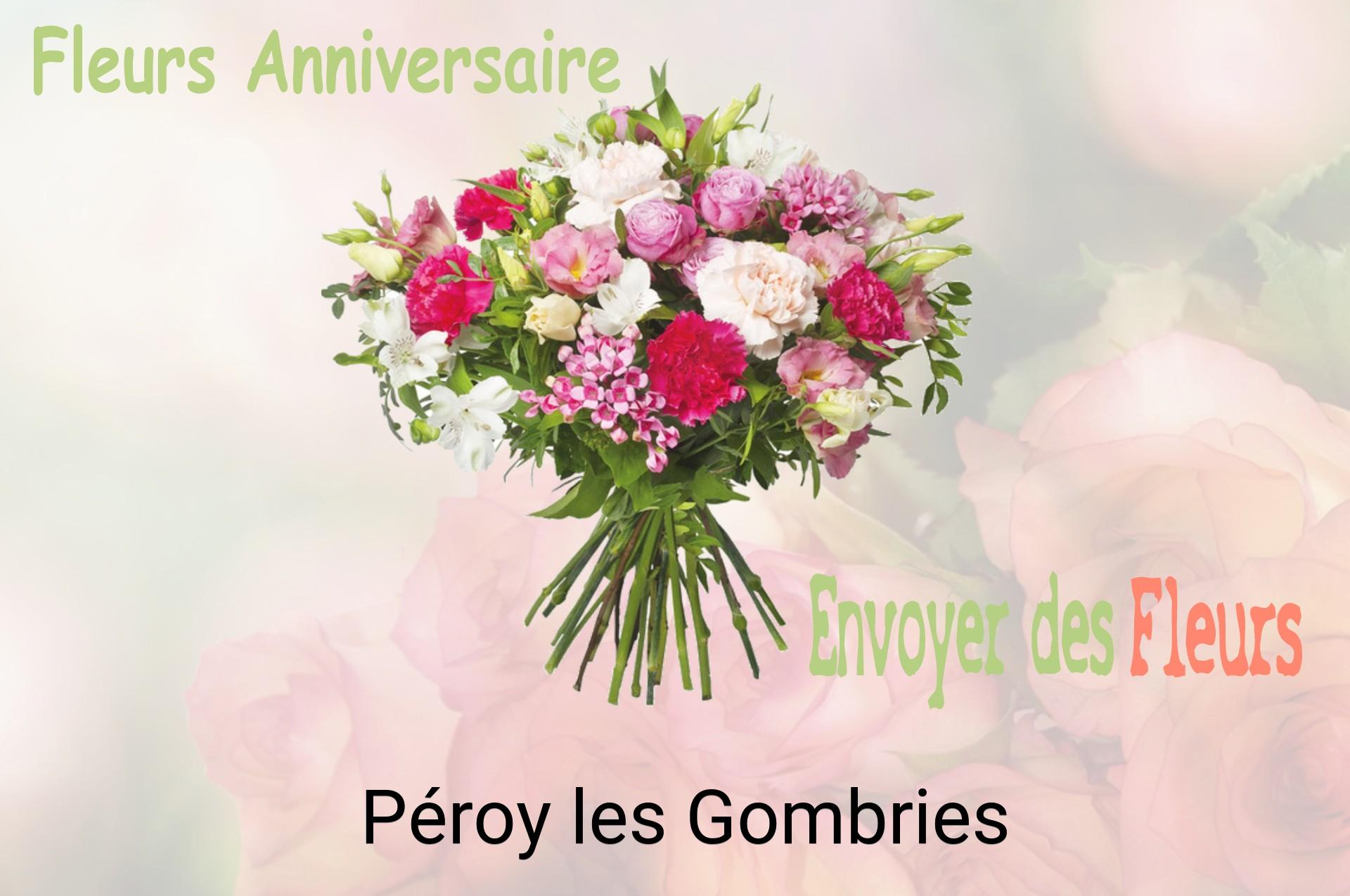 Bouquet de fleurs d’anniversaire livré à Péroy-les-Gombries