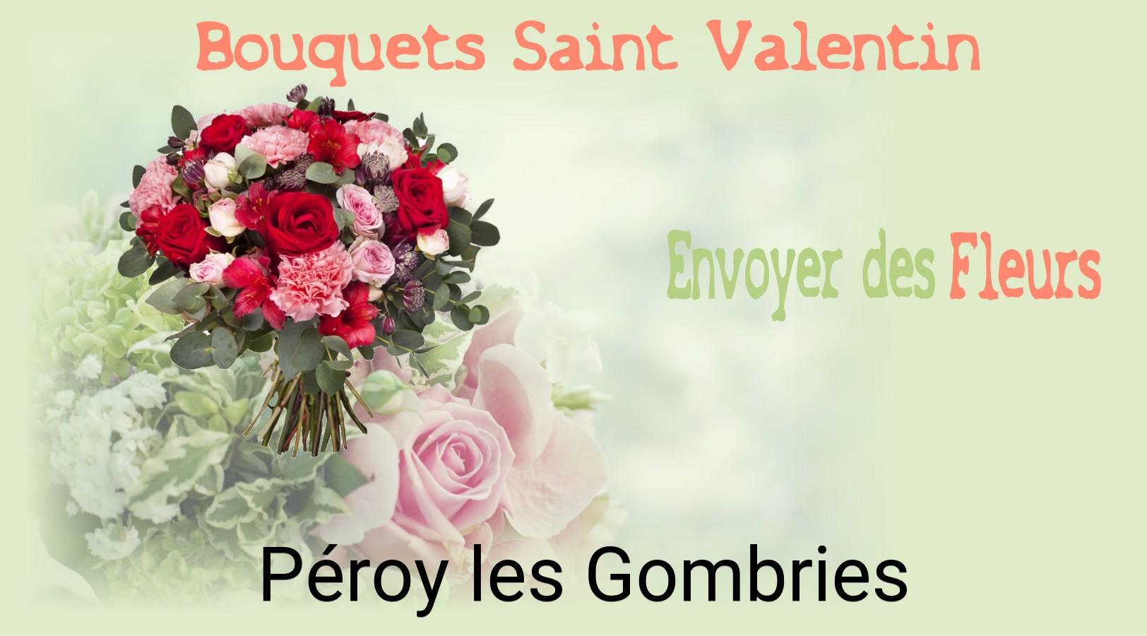 Roses de Saint-Valentin livrées à Péroy-les-Gombries